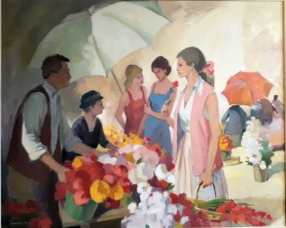 Armand HENRIBERNARD (XXème siècle) : 

MARCHÉ...