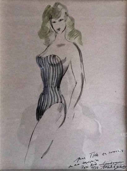 Louis TOUCHAGUES (1893-1974) : 

MODELE EN...
