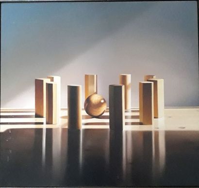 Michael ZIGMOND (né en 1962) : 

JEU DE QUILLES....