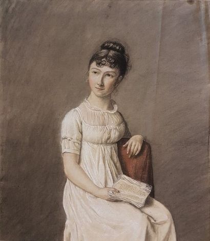 Gustave POETZSCH (1870-1950) :

JEUNE FEMME...