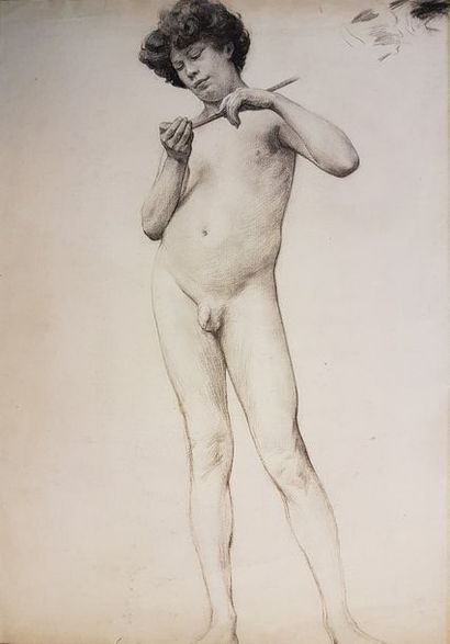 Gustave POETZSCH (1870-1950) :

- HOMME NU...