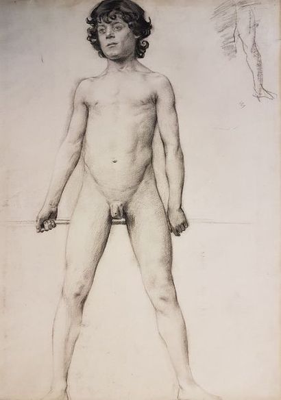 Gustave POETZSCH (1870-1950) :

- HOMME NU...