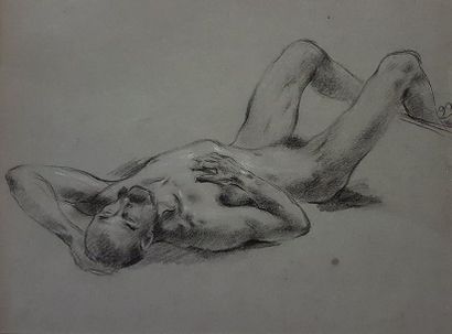 Gustave POETZSCH (1870-1950) :

ÉTUDE D'HOMME...