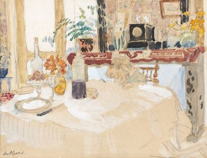 Enslin Hercules DUPLESSIS (1894-1978) : 

ENFANT...