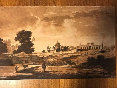 Lot de dessins des XIXème et XXème siècles,...