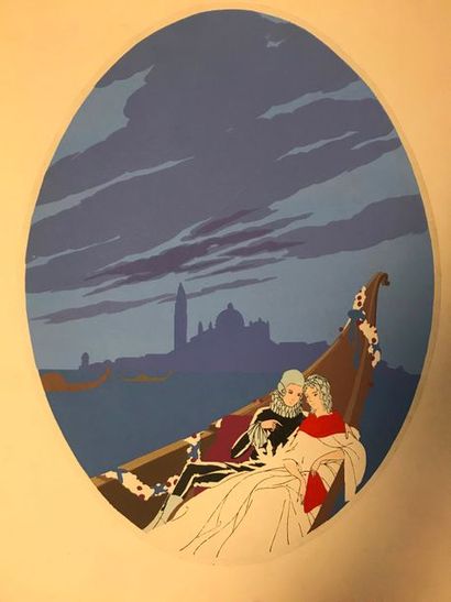 Lot de dessins des XIXème et XXème siècles,...