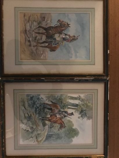 Maurice TOUSSAINT (1882-1974 ) : 

- HUSSARD...
