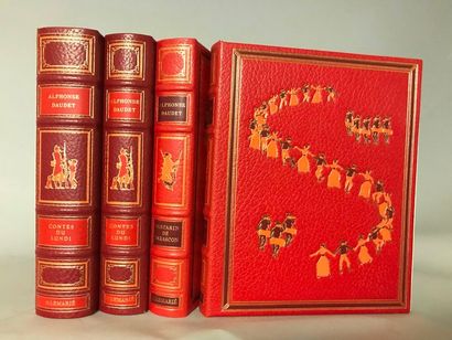 Alphonse DAUDET - Henry LEMARIE. Lettres...