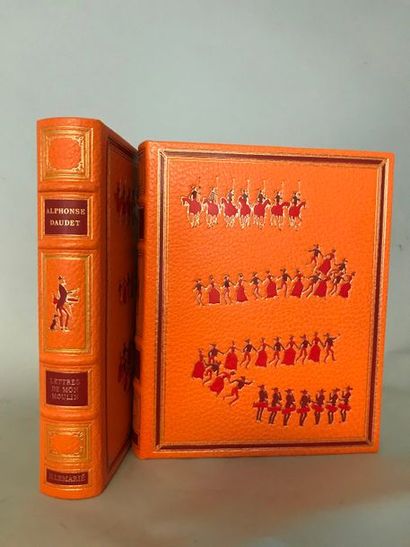 Alphonse DAUDET - Henry LEMARIE. Lettres...