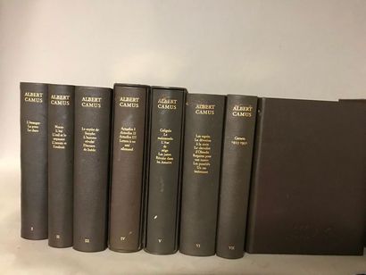Albert CAMUS. Oeuvres complètes en 8 volumes....