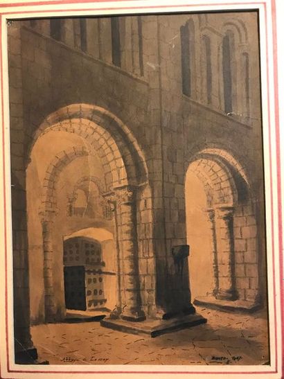Émile Antoine BAYARD (1837-1891). Abbaye...
