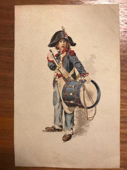 Ecole du XIXème siècle. Garde champêtre....