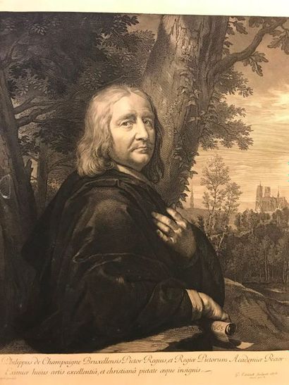Ensemble de gravures anciennes à sujets historiques,...