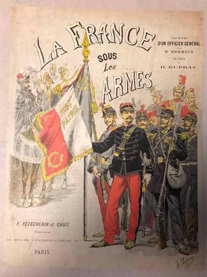 Ensemble comprenant des gravures d'après...