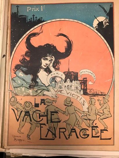 Lot comprenant ; un dessin avec armoiries,...