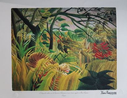 Henri ROUSSEAU (1844-1910), d’après :

-...