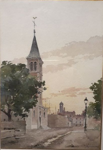 Ecole FRANCAISE du XXème siècle :

EGLISE...