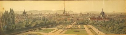 Ecole AUTRICHIENNE du XIXème siècle : 

VUE...
