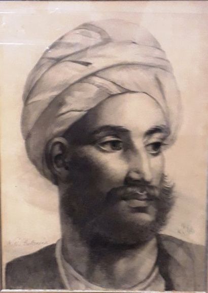 Ecole du XIXème siècle : 

PORTAIT DE MARKOS...
