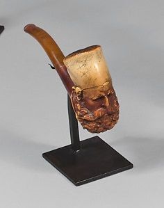 Pipe, le fourneau en écume de mer sculpté...