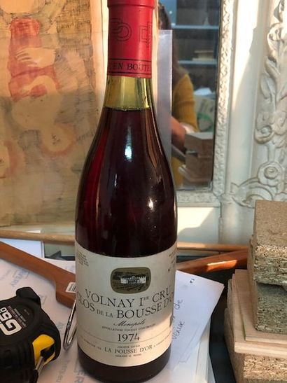 Six bouteilles de vin de Bourgogne ou du...