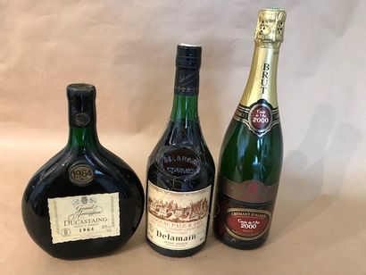 Réunion de trois bouteilles:
- Bouteille...