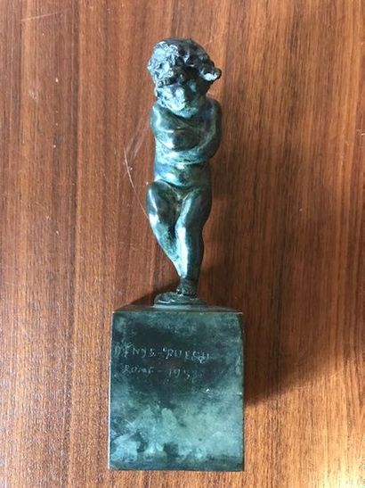 Denys PUECH (1854-1942):
Statuette de l'Hiver...