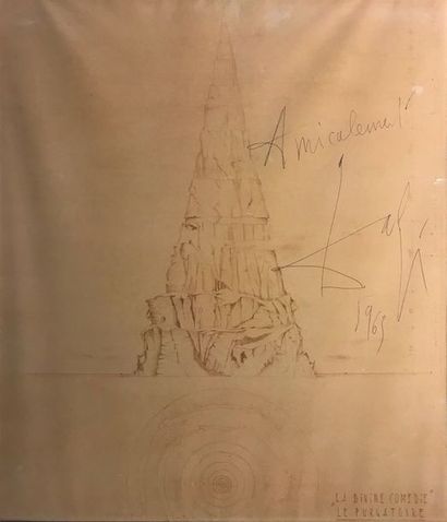 Salvador DALI (1904-1989):
* LA DIVINE COMÉDIE...