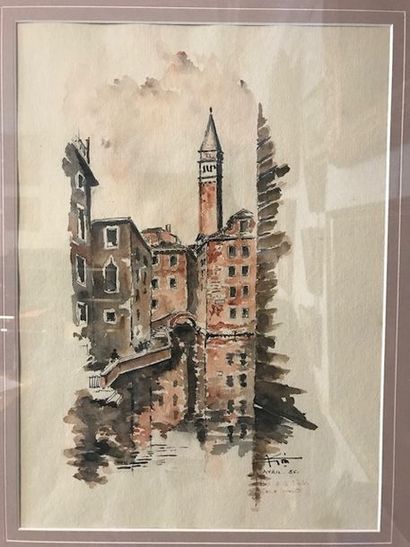 Ecole FRANCAISE du XXème siècle:
PONTE DEI...