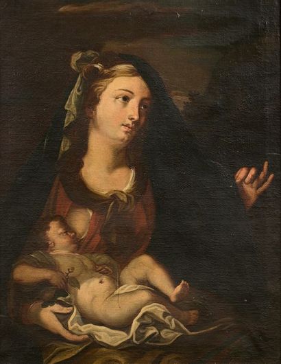 École FLAMANDE de la fin du XVIIème siècle,...