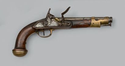 Pistolet à silex de garde du corps du Roi,...