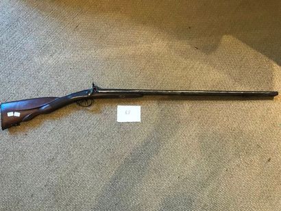 Fusil de chasse à percussion deux coups....