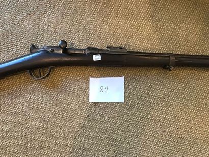 Fusil d'infanterie Chassepot, modèle 1866.
Canon...