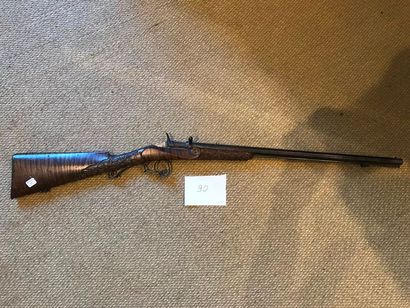 Carabine Flobert, un coup calibre 9 mm. Canon...