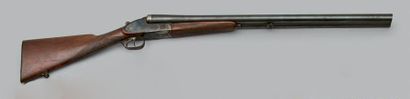 Fusil de chasse, à faux corps deux coups,...