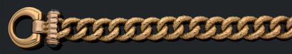 Bracelet en ors de couleurs 18K (750), à...