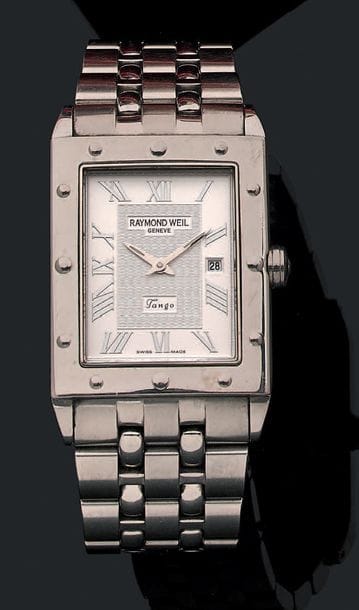Montre bracelet «Tango» en acier à boîtier...