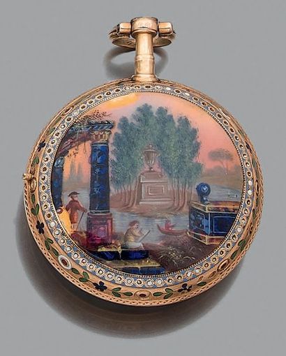 LEPAUTE A PARIS. Fin du XVIIIème siècle
Montre...