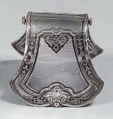 Louche à punch en argent (950), le manche...