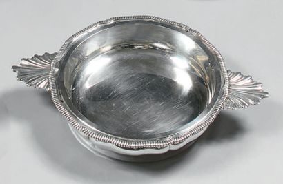 Légumier rond et son intérieur en argent...