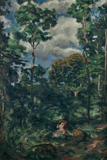 Josué GABORIAUD (1883-1955)
LA CHARMEUSE...