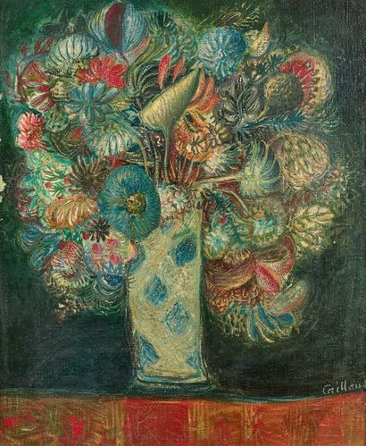 Aristide CAILLAUD (1902-1990)
VASE DE FLEURS.
Huile...