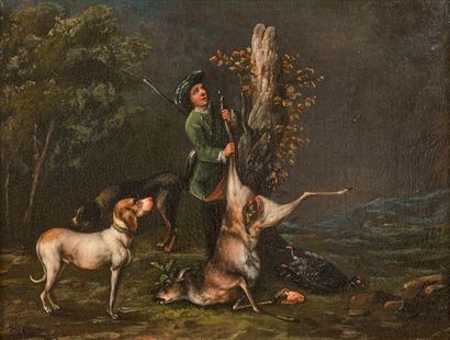 École FLAMANDE du XVIIIème siècle
CHASSEUR...