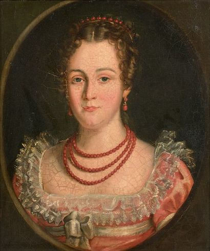 ECOLE FRANCAISE DU XIXème siècle
PORTRAIT...