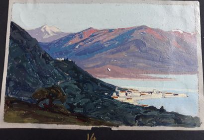 Lucien PERI (1880-1948)
BORD DE LAC (2)
-...