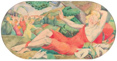 Paul VERA (1882-1957)
ALLEGORIE DU PRINTEMPS
-...