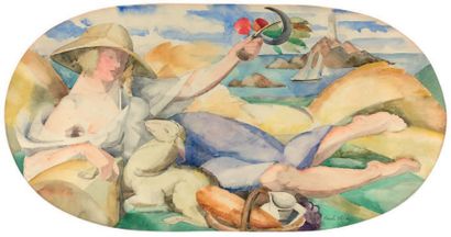 Paul VERA (1882-1957)
ALLEGORIE DU PRINTEMPS
-...