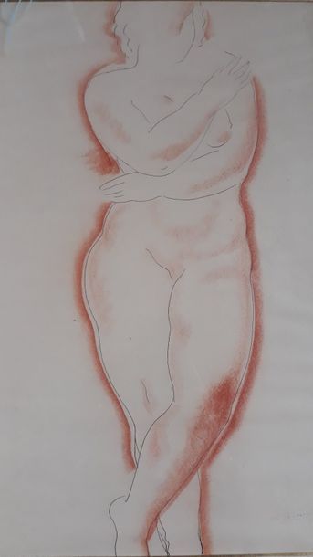 Georges ARTEMOFF (1882-1965)
NU AUX BRAS...