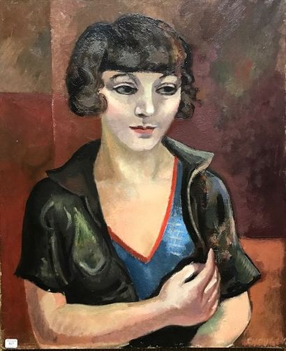 Serge CHOUBINE (cicra 1900-1931)
PORTRAIT...