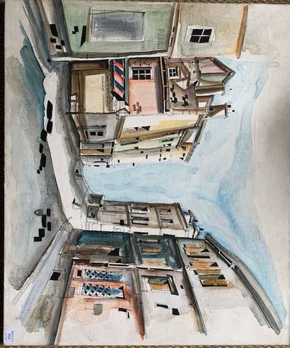 ZINOVIEFF
LE BOUCHON Encre et aquarelle sur...